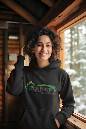 Open image in slideshow, Canopy Unisex Fleece Pullover Hoodie (4 colors available)
